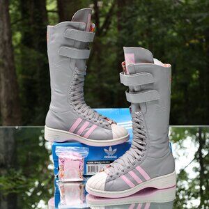 Adidas Missy Elliot Remix Knee High Boots 2004